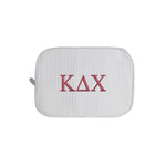 Kappa Delta Chi Waffle Weave Cosmetic Bag