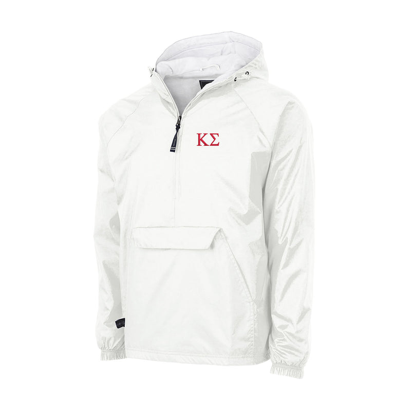 Kappa Sigma Flannel Lined Windbreaker - Letters