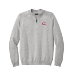 Kappa Sigma 1/4-Zip Monogrammed Sweater