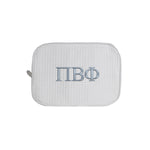 Pi Beta Phi Waffle Weave Cosmetic Bag