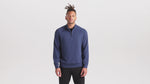 Zeta Psi 1/4-Zip Monogrammed Sweater